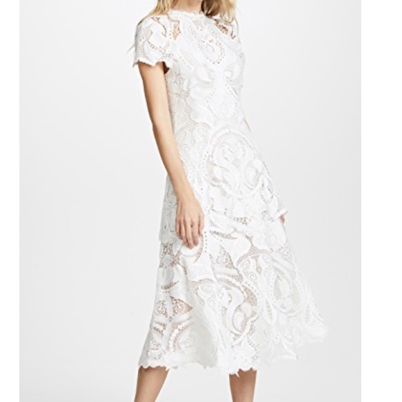 jonathan simkhai white lace dress